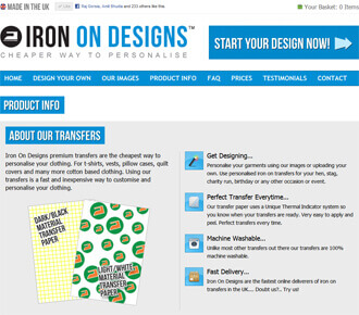 View Iron on Designs